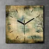 Coloray Uhr auf Leinwand 30x30 cm Wand Uhr Dekoration Produktbild-Vorschau 2