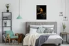 MuchoWow® MuchoWow® Gerahmtes Poster Gelb - Farn - Papagei Produktbild-Vorschau 5