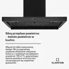 KlarsteinAeroClean okap/wyciąg, 649,9 m³/h, 4 poziomy, EEK Podgląd zdjęcia produktu 2