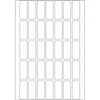 Vielzwecketiketten weiß 12x30 mm Papier matt 1120 St. Produktbild-Vorschau 13
