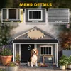Niche en bois PawHut pour petits animaux, avec terrasse, Voir les images du produit 6