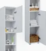 Badschrank Vicco Irma Weiß Hochglanz mit Einsätzen 30 x 192 Produktbild-Vorschau 6