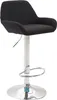 CLP 2er Set Barhocker Braga Stoff drehbar und Produktbild-Vorschau 2