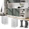 Küchenregal Vicco Fame-Line Weiß 50 cm ohne Arbeitsplatte, Produktbild-Vorschau 4