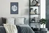 MuchoWow® MuchoWow® Gerahmtes Poster New York - Karte - Produktbild-Vorschau 6