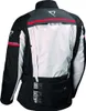 DIFI SIERRA NEVADA 3 Textiljacke schw.-d.grau-h.grau-rot Produktbild-Vorschau 2