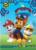 Three Paw Patrol characters are shown in front of a tower and a landscape. Produktbild-Vorschau