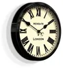 Newgate Battersby Wanduhr in Schwarz Produktbild-Vorschau 2