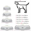 BedDog 2in1 Hundebett MAX Quattro, waschbares Hundebett aus Produktbild-Vorschau 1