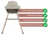 MamaLoes Lily Taupe Kinderstuhl ML040711 Produktbild-Vorschau 2
