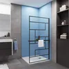 140x200cm 8mm Sicherheitsglas schwarz Walk in Dusche Produktbild-Vorschau 1
