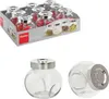 A display box of spice jars with a close-up view of two individual jars below. Produktbild-Vorschau