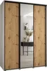MEBLE KRYSPOL Davos 3 Schrank, drei Türen - 235,2x170x45 cm Produktbild-Vorschau 1
