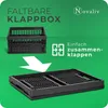 Novaliv Einkaufskorb Klappbox | 30L Schwarz faltbar stabil| Produktbild-Vorschau 5