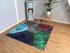 SkippiDoo Spielteppich Fantasy 160x160cm – 5 Welten mit Produktbild-Vorschau 2