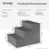 tectake® Haustiertreppe Paw Path für Hunde und Katzen Produktbild-Vorschau 5