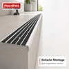 Treppenkantenprofil Titan aus Aluminium mit Carborundum Produktbild-Vorschau 8