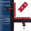 2x 90° pravoúhlé svorky Polohovací úhel 180x180mm Měřítko Náhled obrázku produktu 5