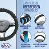 alca® Lenkradhülle SOFT blau 37-39 cm weicher Schaumstoff Produktbild-Vorschau 4