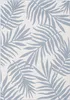 In & Outdoor Teppich Flachgewebe Marbella Blau Creme Produktbild-Vorschau 6
