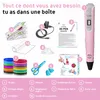Fleau Kids 3D Pen Starter Pack Rose XXL - 150m filament - Voir les images du produit 2