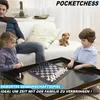 POCKETCHESS mini zestaw szachowy szachy podróżne Podgląd zdjęcia produktu 5