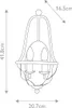Nordic Industrial Wandleuchte Bradbury Antik Weiß Stahl 2 Produktbild-Vorschau 8