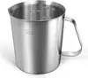Messbecher Edelstahl 1000 ML [3 Messskalen, einschließlich Produktbild-Vorschau 1