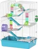 6-stöckiger Hamsterkäfig mit Röhren, Tunnels, Hütte, Produktbild-Vorschau 1