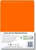 Jersey Spannbettlaken 90x200 - 100x200 cm Orange - 100% Produktbild-Vorschau 2
