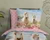 Dobré ráno KinderBettbezug "Weißte horses with flowers" - Náhled obrázku produktu 3