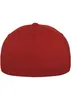 The back view of a red baseball cap. Produktbild-Vorschau
