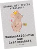Mr. & Mrs. Panda Postkarte Maskenbildnerin Leidenschaft - Produktbild-Vorschau 1