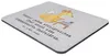 Mr. & Mrs. Panda Mouse Pad Sekretärin Erfolg - Grau Pastell Produktbild-Vorschau 3