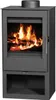 EEK A Kaminofen Victoria Parma schwarz - 5kW Produktbild-Vorschau 1
