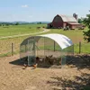 ROSEJANE Bogen-Hühnergehege 3 x 2 x 2 m, Hühnerauslauf mit Produktbild-Vorschau 9