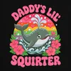 Daddy's Lil' Squirter Wal Baby Regenbogen Herz Statement Produktbild-Vorschau 3