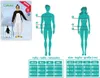 Costume da pinguino Atosa bianco taglia M-L per bambini, Anteprima dell’immagine prodotto 3