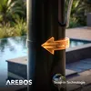 AREBOS Solardusche 40L Schwarz mit Thermometer – Pooldusche Produktbild-Vorschau 6