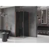Mexen Velar Duschkabine 110x110, Graphit & Kupfer, Produktbild-Vorschau 2