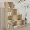 vidaXL Bibliothèque/séparation de pièce Chêne Sonoma Voir les images du produit 11