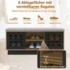 COSTWAY Schuhbank, 2 in 1 Sitzbank & Schuhregal 6 Fächer, Produktbild-Vorschau 5