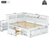 OKWISH Lit Enfant 208 x 198 x 91  cm - Lit Avec Rangement Voir les images du produit 4