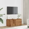 vidaXL TV-Schrank Altholz-Optik 80x34x35,5 cm Holzwerkstoff Produktbild-Vorschau 2