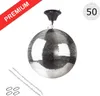 Spiegelkugel Set 50cm Kugel PREMIUM + Motor MBM-5010, 2 Ketten, 4 Kettenglieder Produktbild-Vorschau