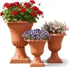 Pot rond Ø33 H 49 cm en terre cuite, élancé, sur pied, Voir les images du produit 10