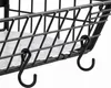 Relaxdays Obstkorb Wandregal 2er Set, Küchenorganizer Produktbild-Vorschau 5