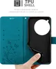 Cadorabo Hülle für OnePlus 12 in FLORAL BLAU Schutzhülle im Produktbild-Vorschau 5