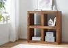 WOHNLING Standregal Massivholz Sheesham 82 cm hoch 4 Böden Produktbild-Vorschau 10