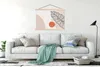 MuchoWow® Textilposter Sommer - Orange - Blatt 120x80 cm Produktbild-Vorschau 3